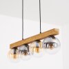 Gastor Suspension, Boule lumineuse, Suspension Écru, Noir, 4 lumières