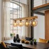 Gastor Suspension, Boule lumineuse, Suspension Écru, Noir, 4 lumières