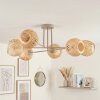 Basto Plafonnier, Boule lumineuse Sable, 6 lumières