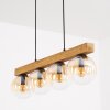 Gastor Suspension, Boule lumineuse, Suspension Écru, Noir, 4 lumières