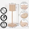 Kaval Lampe à poser LED Sable, 1 lumière
