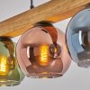 Koyoto Suspension, Boule lumineuse, Suspension Écru, Noir, 4 lumières