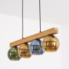 Koyoto Suspension, Boule lumineuse, Suspension Écru, Noir, 4 lumières