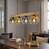 Koyoto Suspension, Boule lumineuse, Suspension Écru, Noir, 4 lumières