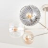 Koyoto Plafonnier, Boule lumineuse 78 cm Sable, 6 lumières