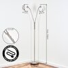 Sarel Lampadaire LED Nickel mat, 2 lumières