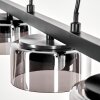 Folar Suspension, Suspension LED Noir, 3 lumières