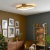 Talora Plafonnier LED Laiton, 1 lumière