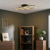 Tulor Plafonnier LED Noir, 1 lumière