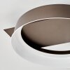 Jelok Plafonnier LED Brun, 1 lumière