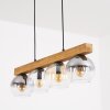 Koyoto Suspension, Boule lumineuse, Suspension Écru, Noir, 4 lumières