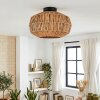 Lemal Plafonnier Noir, 1 lumière