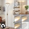 Avira Lampadaire, Liseuse LED Sable, Blanc, 1 lumière