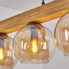 Koyoto Suspension, Boule lumineuse, Suspension Écru, Noir, 4 lumières