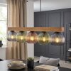 Koyoto Suspension, Boule lumineuse, Suspension Écru, Noir, 5 lumières