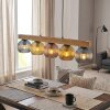 Koyoto Suspension, Boule lumineuse, Suspension Écru, Noir, 5 lumières