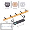 Koyoto Suspension, Boule lumineuse, Suspension Écru, Noir, 5 lumières