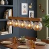 Koyoto Suspension, Boule lumineuse, Suspension Écru, Noir, 5 lumières