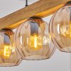 Koyoto Suspension, Boule lumineuse, Suspension Écru, Noir, 5 lumières