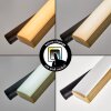 Kelon Plafonnier LED Noir, 1 lumière
