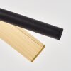 Kelon Plafonnier LED Noir, 1 lumière
