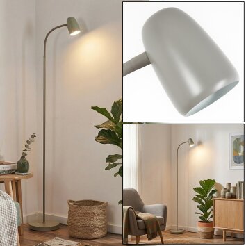 Kolin Lampadaire Sable, 1 lumière