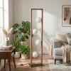 Zanin Lampadaire LED Écru, Noir, 4 lumières