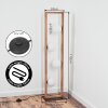 Zanin Lampadaire LED Écru, Noir, 4 lumières