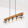 Koyoto Suspension, Boule lumineuse, Suspension Écru, Noir, 5 lumières