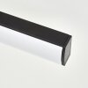 Velon Plafonnier LED Noir, 1 lumière