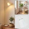 Talor Lampadaire Blanc, 1 lumière