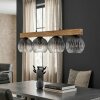 Koyoto Suspension, Boule lumineuse, Suspension Écru, Noir, 4 lumières
