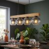 Koyoto Suspension, Boule lumineuse, Suspension Écru, Noir, 4 lumières