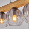 Koyoto Suspension, Boule lumineuse, Suspension Écru, Noir, 4 lumières