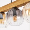 Koyoto Suspension, Boule lumineuse, Suspension Écru, Noir, 4 lumières