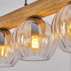 Koyoto Suspension, Boule lumineuse, Suspension Écru, Noir, 4 lumières