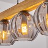 Koyoto Suspension, Boule lumineuse, Suspension Écru, Noir, 4 lumières
