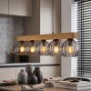 Koyoto Suspension, Boule lumineuse, Suspension Écru, Noir, 5 lumières