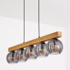 Koyoto Suspension, Boule lumineuse, Suspension Écru, Noir, 5 lumières