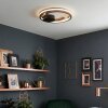 Miral Plafonnier LED Bronze, 1 lumière, Télécommandes