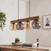 Koyoto Suspension, Boule lumineuse, Suspension Écru, Noir, 4 lumières