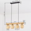 Basto Suspension, Boule lumineuse, Suspension Écru, Noir, 4 lumières