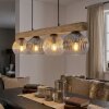 Koyoto Suspension, Boule lumineuse, Suspension Écru, Noir, 4 lumières