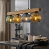 Koyoto Suspension, Boule lumineuse, Suspension Écru, Noir, 4 lumières