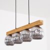 Ripoll Suspension, Boule lumineuse, Suspension Écru, Noir, 4 lumières