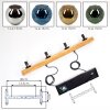 Ripoll Suspension, Boule lumineuse, Suspension Écru, Noir, 4 lumières