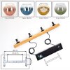 Koyoto Suspension, Boule lumineuse, Suspension Écru, Noir, 4 lumières