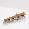 Ripoll Suspension, Boule lumineuse, Suspension Écru, Noir, 5 lumières