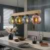 Koyoto Suspension, Boule lumineuse, Suspension Écru, Noir, 4 lumières