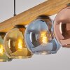 Koyoto Suspension, Boule lumineuse, Suspension Écru, Noir, 4 lumières